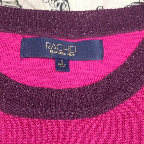 Rachel Rachel Roy Metallic Ringer Sweater - Picture 3 of 9